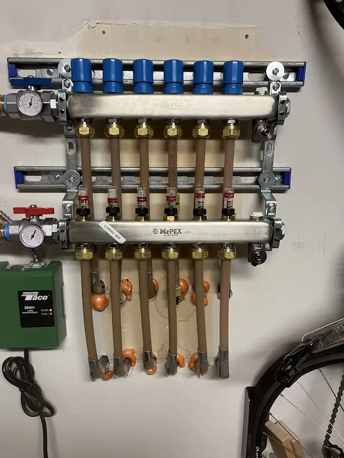 Plumber performing Leak Detection at a residential property in Jupiter